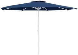 Outsunny Umbrelă Soare Exterior Gradină Reglabilă 4cm Copertină Albastru 8 Nervuri | Aosom Romania (84D-325V00DB)