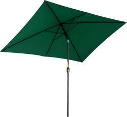 Outsunny Umbrelă de Grădină Înclinabilă cu Manivelă și 6 Spiţe, 2x3 m, Verde | Aosom Romania (84D-013V00GN)