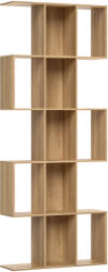 HOMCOM Divizor elegant cu design zigzag | Aosom Romania (836-701V80AK) Biblioteca