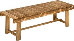 Outsunny Bancă de Grădină, Scaun, pentru 2 Persoane, rustic, 110 x 38 x 35 cm, Maro închis | Aosom Romania (84B-362CF)