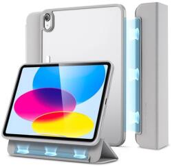 ESR Ascend Hybrid mappa tok bőr hatású trifold asztali tartó Apple iPad 11 (2025) / 10.9 (2022) világosszürke GP-142352 (GP-142352)