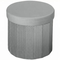 HOMCOM Puff depozitare Banc depozitare pliabil 35 L 38x38x38 cm Tapițat în catifea Cutie de depozitare Gri închis | Aosom Romania (838-611V00CG)