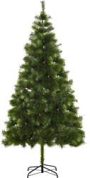 HOMCOM Albero di Natale Artificiale Foltissimo 210cm con 505 Rami Verdi (830-137)