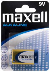 Maxell 6LR61 9V Alkálielem, 1db (723761.04. EU)