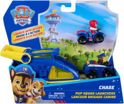 Spin Master Paw Patrol - Pup Squad Launcher Set with Two Mini Vehicles (Assorted Items) (6074765) Figurina