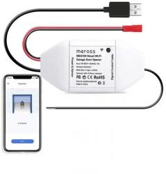 Meross MSG100 nyitó, Wi-Fi 2.4GHz, hangvezérléssel (MEROSS-MSG100HK)