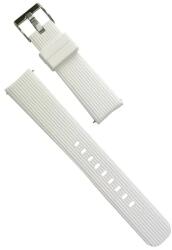 Cellect Samsung Galaxy Watch 4 szilikon óraszíj, 20 mm, Fehér (CEL-STRAP-WATCH-W)