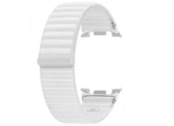 Samsung Watch 8 szíj, szövet, S/M, Fehér (ET-SVL32SWEG)