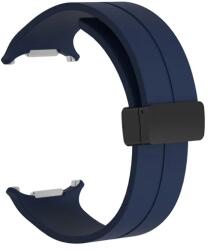 Cellect Galaxy Watch Ultra óraszíj, mágneses szilikon, 24mm, Sötétkék (CEL-STRAP-WATCH7U-BL)