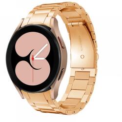 Cellect Samsung Watch 4/5 fém óraszíj, 20mm, Roseg (CEL-STRAPWATCH4ME-RG)