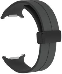 Cellect Galaxy Watch Ultra óraszíj, lyukacsos mágneses, 24mm, Szürke (S) (CEL-STRAPPWATCHU-DGY)