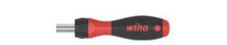 Wiha SoftFinish racsnis csavarhúzó bit behajtó átállítható 1/4"-os bitekre 112 mm (47169) (47169)