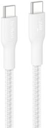 Belkin Cablu de date Belkin CAB025HQ3MWH, USB-C male - USB-C male, 3 m, White (CAB025HQ3MWH)