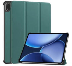 Gigapack Tok álló, bőr hatású (aktív FLIP, oldalra nyíló, TRIFOLD, asztali tartó) SÖTÉTZÖLD OnePlus Pad 3 'Gigapack csomagolás' (GP-171810) (GP-171810)