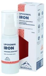 Nordaid Liposomal Iron Spray de gură, 30 ml, Nordaid