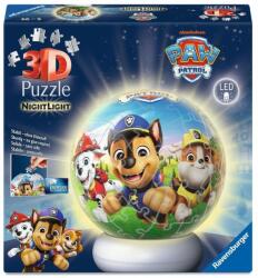 Ravensburger Ravensburger, Paw Patrol, Bila, puzzle 3D, lampa, 72 piese