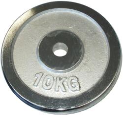  10 kg Krómozott Súlyzókorong - 30 mm
