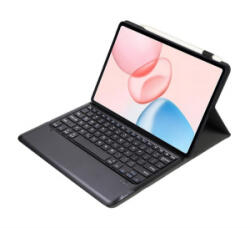 Gigapack Tok álló, bőr hatású (FLIP, bluetooth billentyűzet, asztali tartó, QWERTY, angol nyelvű) FEKETE Honor Pad 10 5G (GP-174964) (GP-174964) - aqua