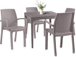 Leziter Natale 4+1 kerti bútor garnitúra szett cappuccino (LBIMALTA_LBIVERTA_4) - homelux