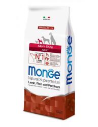 Monge Mini Adult Lamb With Rice And Potatoes 7, 5 kg