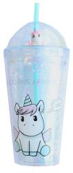 Unicorns Approve Unikornisos Szívószálas Pohár - fizz