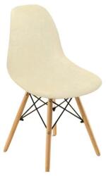  Velúr üléshuzat, elasztán, bézs (186905999)