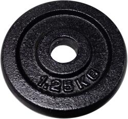  Öntöttvas Súlyzótárcsa - 1, 25 kg - 25 mm