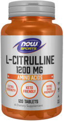 NOW Sports L-Citrulline, 1200 mg, 120 tablete, Now