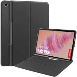 Gigapack Lenovo Tab Plus GIGAPACK Tok álló, bőr hatású FLIP, oldalra nyíló, FEKETE GP-181789 (GP-181789)