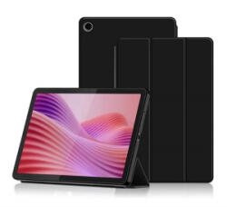 Gigapack Tok álló, bőr hatású (aktív FLIP, oldalra nyíló, TRIFOLD, asztali tartó) FEKETE Lenovo Tab 10.1 (TB-311FU) 'Gigapack csomagolás' (GP-171805) (GP-171805)