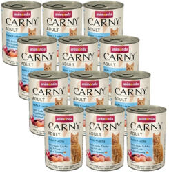 Animonda ANIMONDA Cat Carny Adult íz: csirke és lazac 12x400 g