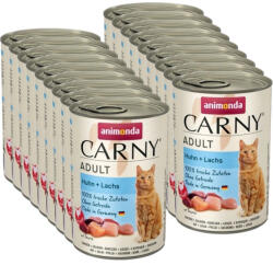 Animonda ANIMONDA Cat Carny Adult íz: csirke és lazac 18x400 g