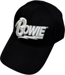 David Bowie White Flash Logo Sapka Black UNI (BOWCAP05B)