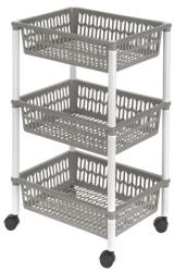 Heidrun Kosár 3-as 40x30x66cm gurulós Guapissimo 3 (401563)