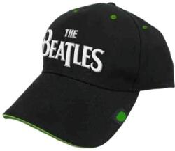The Beatles Drop T Logo Sandwich Peak (Badge) Sapka Black UNI (<![CDATA[BPBC27]]>)