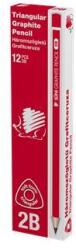 ICO Grafitceruza, 2B, háromszögletű, ICO Süni 12db/doboz (7130116001)