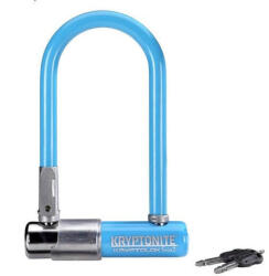 Kryptonite Kryptolok Mini-7 U-lakat, 178 x 82 x 13 mm, kék