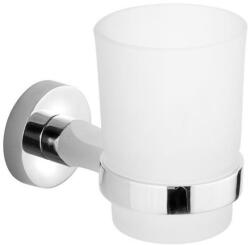 Sapho AQUALINE SAMBA pohártartó, tejüveg/króm SB104 (SB104)