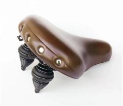 Spyral Cruiser unisex komfort nyereg, rugós 260 x 240 mm, 1311 g, barna