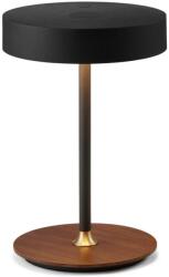 halo design 745777-LED Dimmelhető, újratölthető lámpa ON THE MOVE LED/2, 5W/4000 mAh fekete/fa 745777 (HO0005)