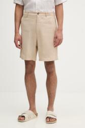 Trussardi pantaloni scurți chinos pentru bărbați, din in PPY2-SZM07U_80X (P025M000117N)