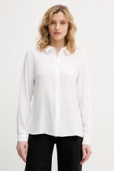 Benetton cămașă femei cu vâscoză PPYA-KDD0D3_00B (5WPWDQ0B0)