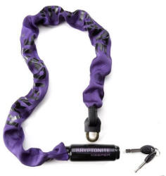 Kryptonite Keeper Mini 785 integrált láncos lakat, 7 mm x 85 cm, lila