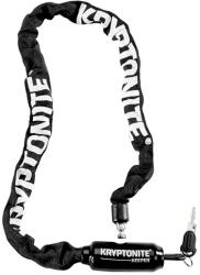 Kryptonite Keeper 585 integrált kulcsos láncos lakat, 5 mm x 85 cm, fekete
