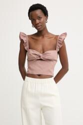 GUESS top pentru femei, cu modal ROSSANA PPY2-BDD0BP_88X (W6GH92.W2383)