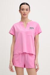 Karl Lagerfeld pijama pentru femei, din bumbac cu elastan IKON PPY2-BID1RK_39X (B2W45005)