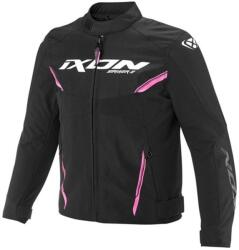 IXON Geacă motociclistă pentru copii IXON Striker 2 negru-roz fluo (IXO100103015-1145)
