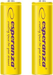 Esperanza EZA103Y Újratölthető Ni-MH Ceruzaelem AA 2000mAh 1.2V (2db/csomag) (EZA103Y - 5901299923306)