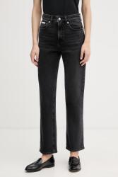 Calvin Klein Jeans blugi straight pentru femei PPY2-SJD0GK_99J (LV047F708G)