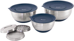 Outwell Chef Bowl Set Lids & Graters Culoare: argintiu (651173) Castron